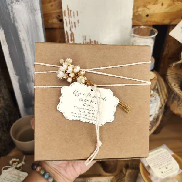 Candela Naturale Personalizzata in Cera di Soia – EcoFattoArt